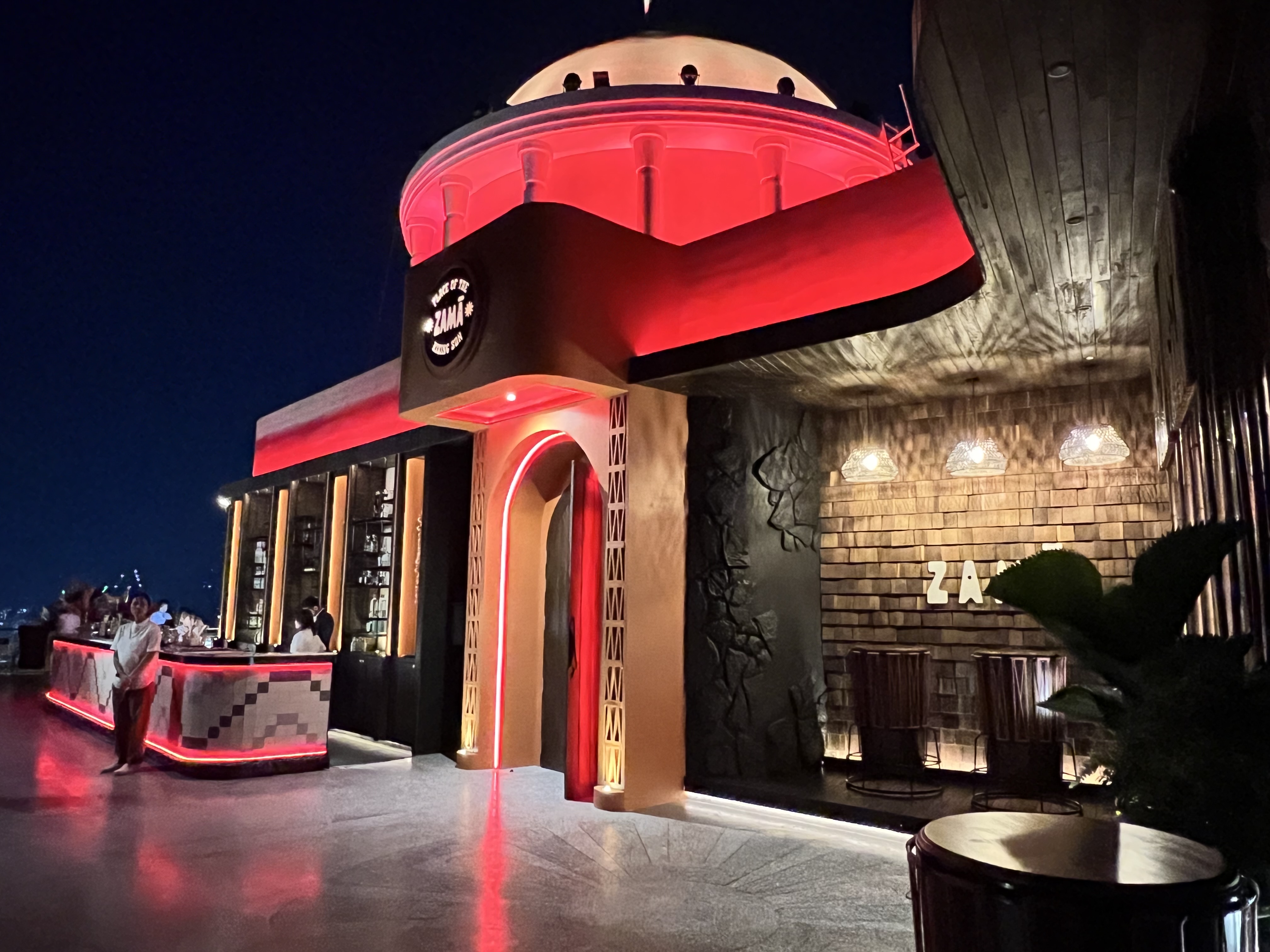 Zama Club and rooftop bar Pattaya @D Varee Jomtien Beach Pattaya